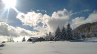 Arrivo a Vazon con le ciapole dopo la nevicata di Natale (Oulx)